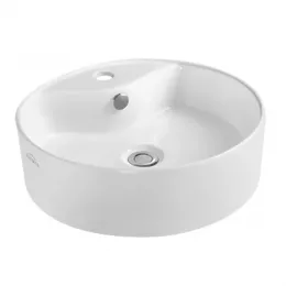 Раковина накладна, біла, кругла 47 см, Rondi, CE-21-001
