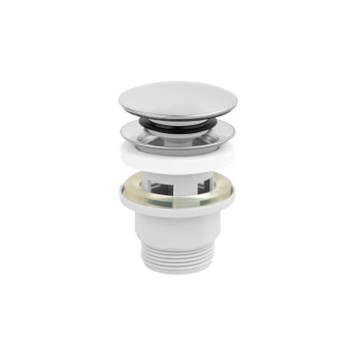Донний клапан Invena, ABS, click-clack, грибоподібний, великий, SC-B1-029