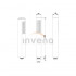 Лійка для душу Invena Svart AS-92-004