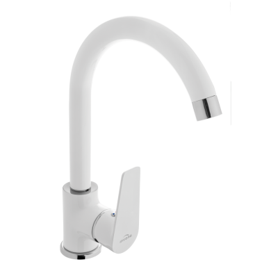 Змішувач для кухні Invena Dokos BZ-19-002 білий