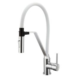 Змішувач для кухні Invena Magnetic BZ-30-L02 білий