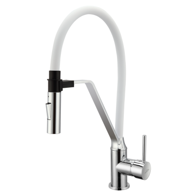 Змішувач для кухні Invena Magnetic BZ-30-L02 білий