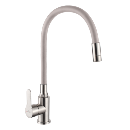 Змішувач для кухні, 2-функц, Ksanti Inox, BZ-37-i03, inox/кавовий