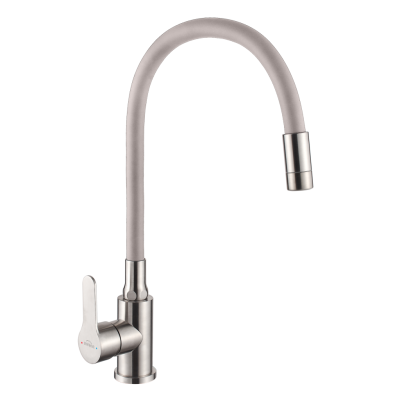 Змішувач для кухні, 2-функц, Ksanti Inox, BZ-37-i03, inox/кавовий