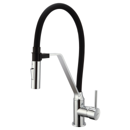 Змішувач для кухні Invena Magnetic BZ-30-L04 чорний