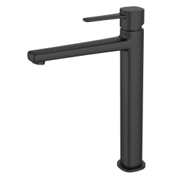 Змішувач для раковини високий Invena Glamour BU-02-W04 чорний