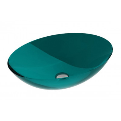 Умивальник на стільницю ANYA Ocean Breeze 60х35 клік-клак хром Умивальник на стільницю ANYA Ocean Breeze 60х35 клік-клак хром