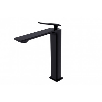 Змішувач до умивальника ASPIRA I високий (чорний матовий)