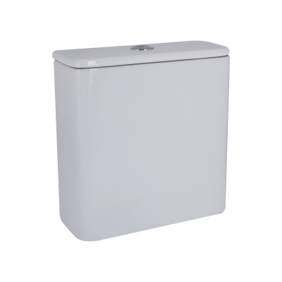 Бачок унітазу підлогового Nando 620х345х800 мм, White (без чаші та сидіння), 3/6 л QT12221222AW2 Qtap