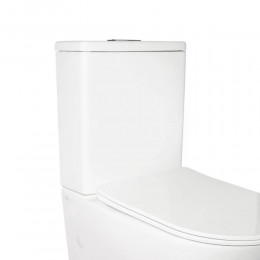 Бачок унітазу підлогового Stork 375х405х1405 мм, White (без чаші і сидіння), 3/4,5 л (сумісний з Crow, Jay, Stork) QT15222178W2 Qtap