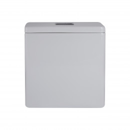 Бачок унітазу підлогового Jay 375х405х1405 мм, White (без чаші і сидіння), 3/4,5 л (сумісний з Crow, Jay, Stork) QT07222176W2 Qtap