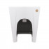 Біде підлогове Crow 545х360х410 мм, White QT05443370W Qtap