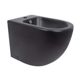 Біде підлогове Robin 565x360x405 мм, Matt Black QT13442141CMB Qtap