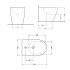 Біде підлогове Robin 565x360x405 мм, Matt Black QT13442141CMB Qtap