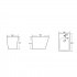 Біде підлогове Tern 550x360x410 мм, White QT1744003CW Qtap
