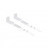 Біде підлогове Tern 550x360x410 мм, White QT1744003CW Qtap Біде підлогове Tern 550x360x410 мм, White QT1744003CW Qtap