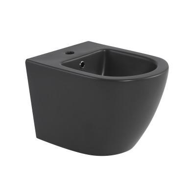 Біде підвісне Robin 515x370x350 мм, Anthracite QT13551381GAN Qtap