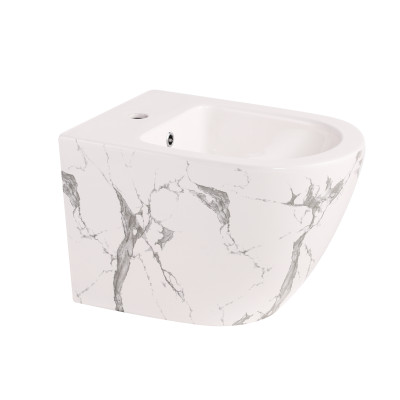 Біде підвісне Robin 515x370x350 мм, Marble QT13551381GMR Qtap