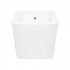 Біде підвісне Crow 520х360х290 мм, White QT05555370W Qtap