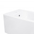 Біде підвісне Crow 520х360х290 мм, White QT05555370W Qtap
