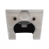 Біде підвісне Crow 520х360х290 мм, White QT05555370W Qtap