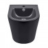 Біде підвісне Scorpio 515x360x345 мм, Matt Black QT1455053FMB Qtap