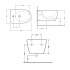 Біде підвісне Swan 520х360х320 мм, White QT16555378W Qtap