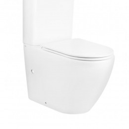 Чаша унітазу підлогового Robin Rimless 665x380x845 мм, White (без сидіння) QT13222141ARW1 Qtap