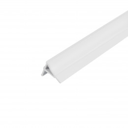 Декоративна планка WATER COVER WHI60201803, довжина 2 м, ширина 18 мм, біла, для піддона та ванни, без з'єднувача и накладки Qtap