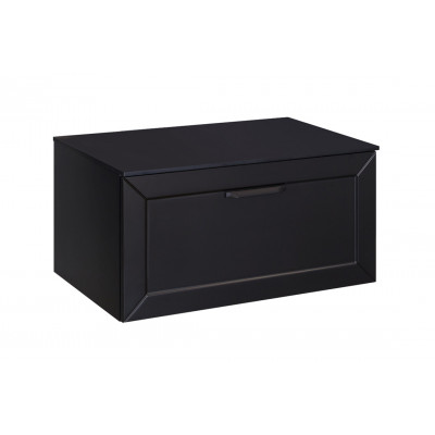 Тумба під умивальник без стільниці DEXA 60x50x40 + сифон, чорна ручка, чорна матова Тумба під умивальник без стільниці DEXA 60x50x40 + сифон, чорна ручка, чорна матова