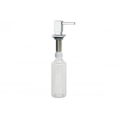 Дозатор миючих засобів врізний SOAP-SQ-CPB хром