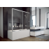 Панель на ванну бокова BESCO DUO SLIDE II 70x150 скло прозоре, профіль хромований Панель на ванну бокова BESCO DUO SLIDE II 70x150 скло прозоре, профіль хромований
