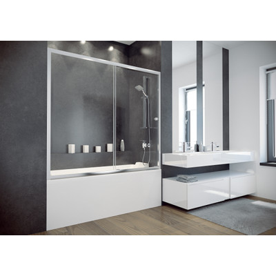 Шторка для ванни BESCO Duo Slide II 170x150 Шторка для ванни BESCO Duo Slide II 170x150