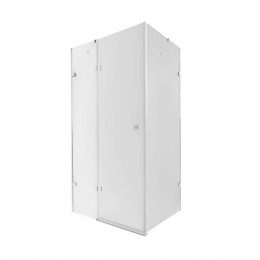 Душова кабіна Capricorn CRM10128RC6, 120x80 см, прямокутна, скло 6 мм Clear, CalcLess, розпашна, без піддону Qtap