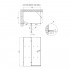 Душова кабіна Capricorn CRM10128RC6, 120x80 см, прямокутна, скло 6 мм Clear, CalcLess, розпашна, без піддону Qtap