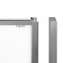 Душова кабіна Scorpio CRM10115-AC6, 100х100 см, п'ятикутна, скло 6 мм Clear, CalcLess, розпашна, без піддону Qtap