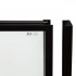Душова кабіна Scorpio BLA10995-AC6, 90х90 см, п'ятикутна, скло 6 мм Clear, CalcLess, розпашна, без піддону Qtap