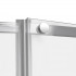 Душова кабіна Virgo CRM1099AC8, 90х90 см, полукругла, скло 8 мм Clear, CalcLess, розпашна, без піддону Qtap
