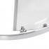 Душова кабіна Taurus CRM1099AC6, 90х90 см, полукругла, скло 6 мм Clear, CalcLess, розсувна, без піддону Qtap