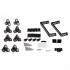 Душова кабіна Taurus BLA1099AC6, 90х90 см, полукругла, скло 6 мм Clear, CalcLess, розсувна, без піддону Qtap