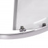 Душова кабіна Taurus CRM1011AC6, 100х100 см, полукругла, скло 6 мм Clear, CalcLess, розсувна, без піддону Qtap