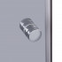 Душова кабіна Latwa SC80x80.SAT.HIGH.GR полукругла, для високого піддону, висота 160 см, скло тоноване 4 мм, без піддону Lidz