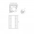 Душова кабіна Latwa SC80x80.SAT.MID.GR полукругла, для середнього піддону, висота 175 см, скло тоноване 4 мм, без піддону Lidz Душова кабіна Latwa SC80x80.SAT.MID.GR полукругла, для середнього піддону, висота 175 см, скло тоноване 4 мм, без піддону Lidz