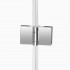 Душова кабіна Capricorn CRM1018RC6, 100x80 см, прямокутна, скло 6 мм Clear, CalcLess, розпашна, без піддону Qtap
