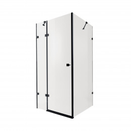 Душова кабіна Capricorn BLA10128RC6, 120x80 см, прямокутна, скло 6 мм Clear, CalcLess, розпашна, без піддону Qtap