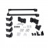 Душова кабіна Capricorn BLA10128RC6, 120x80 см, прямокутна, скло 6 мм Clear, CalcLess, розпашна, без піддону Qtap