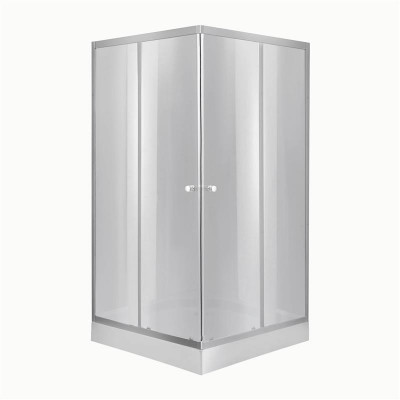 Lidz Набір: Душова кабіна Wawel SC90x90.SAT.LOW.DGR, квадратна, скло тоноване 4 мм + Душовий піддон Kapielka ST90x90x14 Lidz Набір: Душова кабіна Wawel SC90x90.SAT.LOW.DGR, квадратна, скло тоноване 4 мм + Душовий піддон Kapielka ST90x90x14