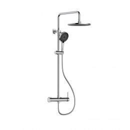 Душова система універсальна Sloup, Chrome (k35) на два споживача QT57103OC Qtap