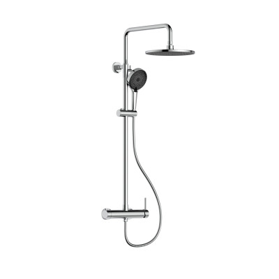 Душова система універсальна Sloup, Chrome (k35) на два споживача QT57103OC Qtap