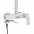 Душова система універсальна Swan Cascada, Chrome/White (k35) на три споживача (з виливом) QTSWA111CRW45570 Qtap
